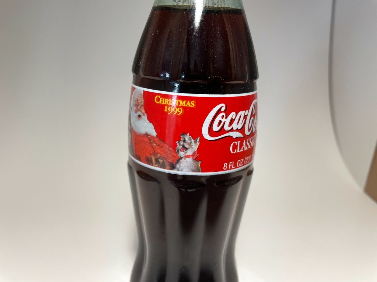 コカ コーラ 1999年クリスマス ボトル USA ヴィンテージ サンタ 瓶 コカ コーラ 1999年クリスマス ボトル USA ヴィンテージ サンタ