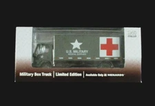 U.S. Military Medical Supplies Box Truck 1:48, NIB, Menards Gold Line Collection