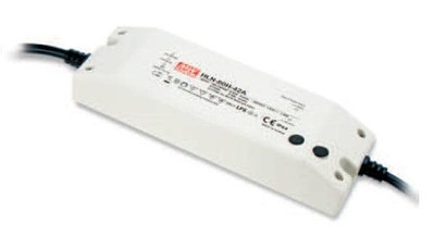 1Pcs HLN-80H-15B LED Power Supplies 15V 5A 75W IP67 OCP adj cable