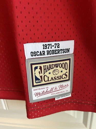 Mitchell & Ness NBA Split Swingman Oscar Robertson Milwaukee Bucks 71-72 Jersey - Bild 6 von 8