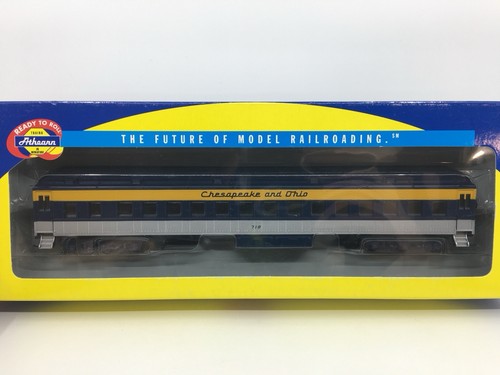 Coche de pasajeros HO Athearn RTR 7825 Chesapeake y Ohio Clerestory Coach C&O | Zustand: Used