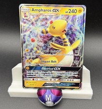 Ampharos GX 43/181 NM Set di Carte Pokémon Team Up Ultra NM/M