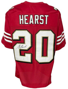 Maillot Blanc Garrison Hearst – San Francisco 49ers – Dédicacé Signé JSA COA