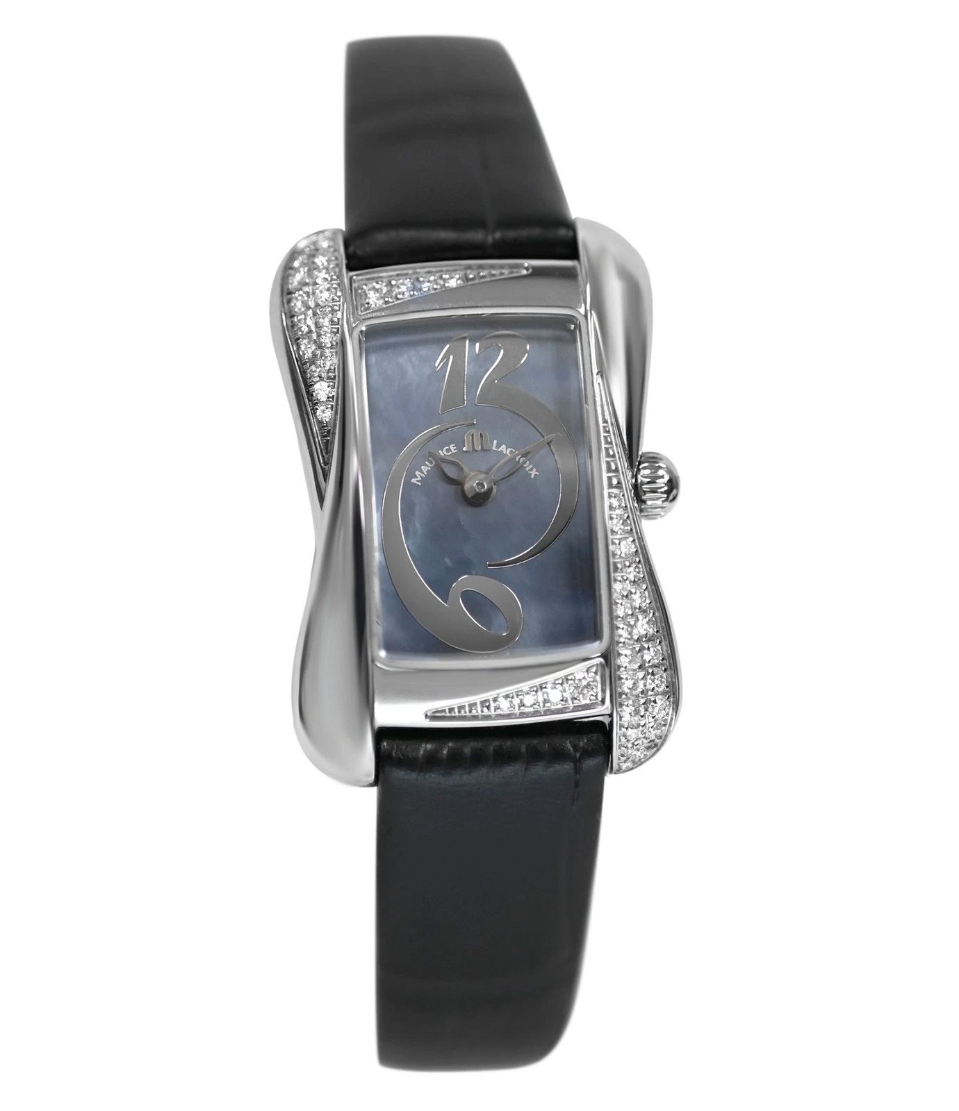 Breguet — Maurice Lacroix Divina DV5011-SD551-360 Diamonds MOP $2400 Ladies' Quartz Watch