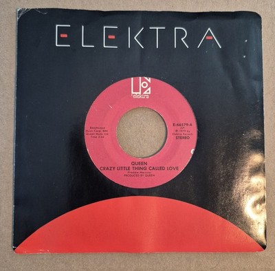 Queen Freddie Mercury ''Crazy Little Thing Called Love-Spread Your Wings'' 7'' EX
