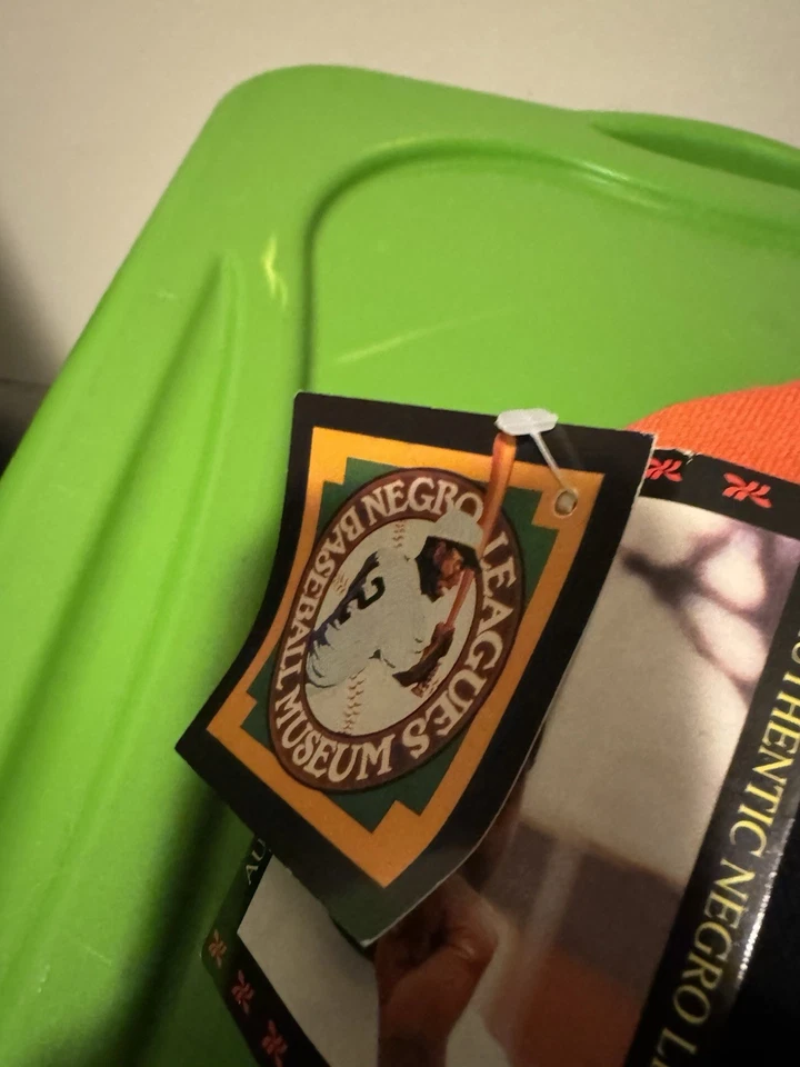 Gorra de Liga Negra Ajustada Baltimore Medias Negras De Colección Béisbol Lana 7 3/4 MLB Foto 3 de 4