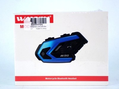 Wayxin M910 Bluetooth Motorcycle Helmet Headset 900mah Battery Waterproof NEW