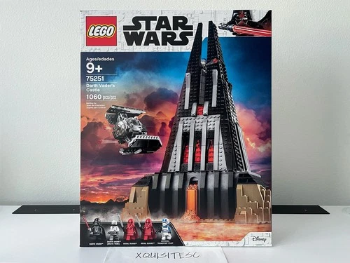 NEW LEGO Star Wars 75251 Darth Vader's Castle RETIRED 1060 pcs NIB SEALED