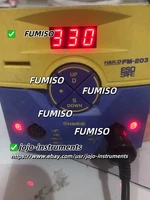 1PC Used HAKKO FM-203 Soldering Station Head Unit Working Well 220V#at