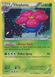 Vileplume 3/149 Boundaries Crossed Holo Rare