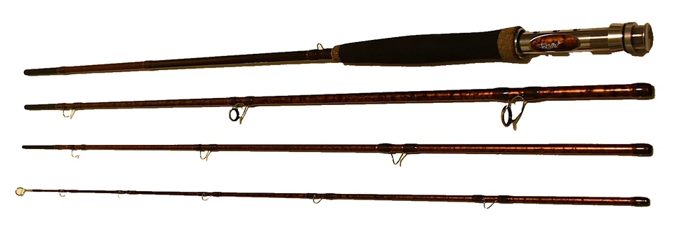 Wright &McGill WMSC954 Fly Rod 4 piece 9' 5wt S-Curve Gen 2 Minty - Image 3 of 4