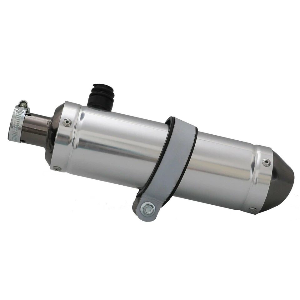Silenciador de escape de motocicleta de 28 mm para CRF50 XR50 KLX SSR Thumpstar Lifan 110cc 125 Foto 3 de 4