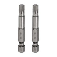 "2 StüCk T30 Torx-Schraubendreherbit FüR 1/4\" Sechskantschaft 2\" Lang Magnetisch"
