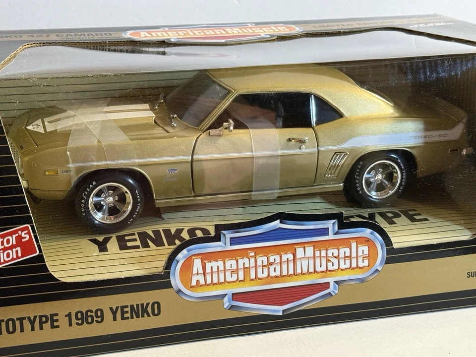 1:18 Ertl American Muscle 1969 Yenko 427 Camaro prototipo superdeportivo #8, 1 de 5000 Foto 2 de 4