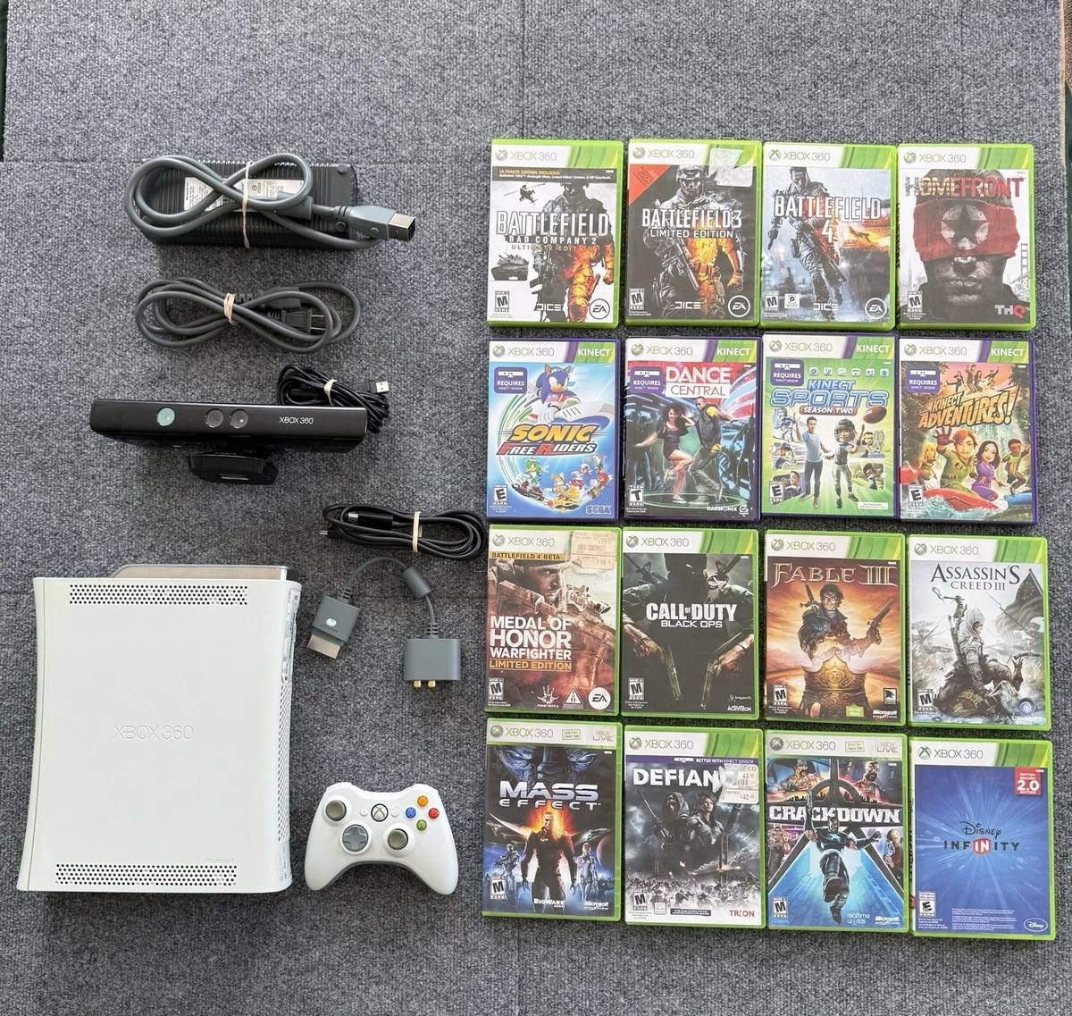 Xbox 360 With Kinect for sale - eBay