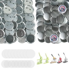 200 Sets 800 Pcs Total 2.25 Button Maker Supplies
