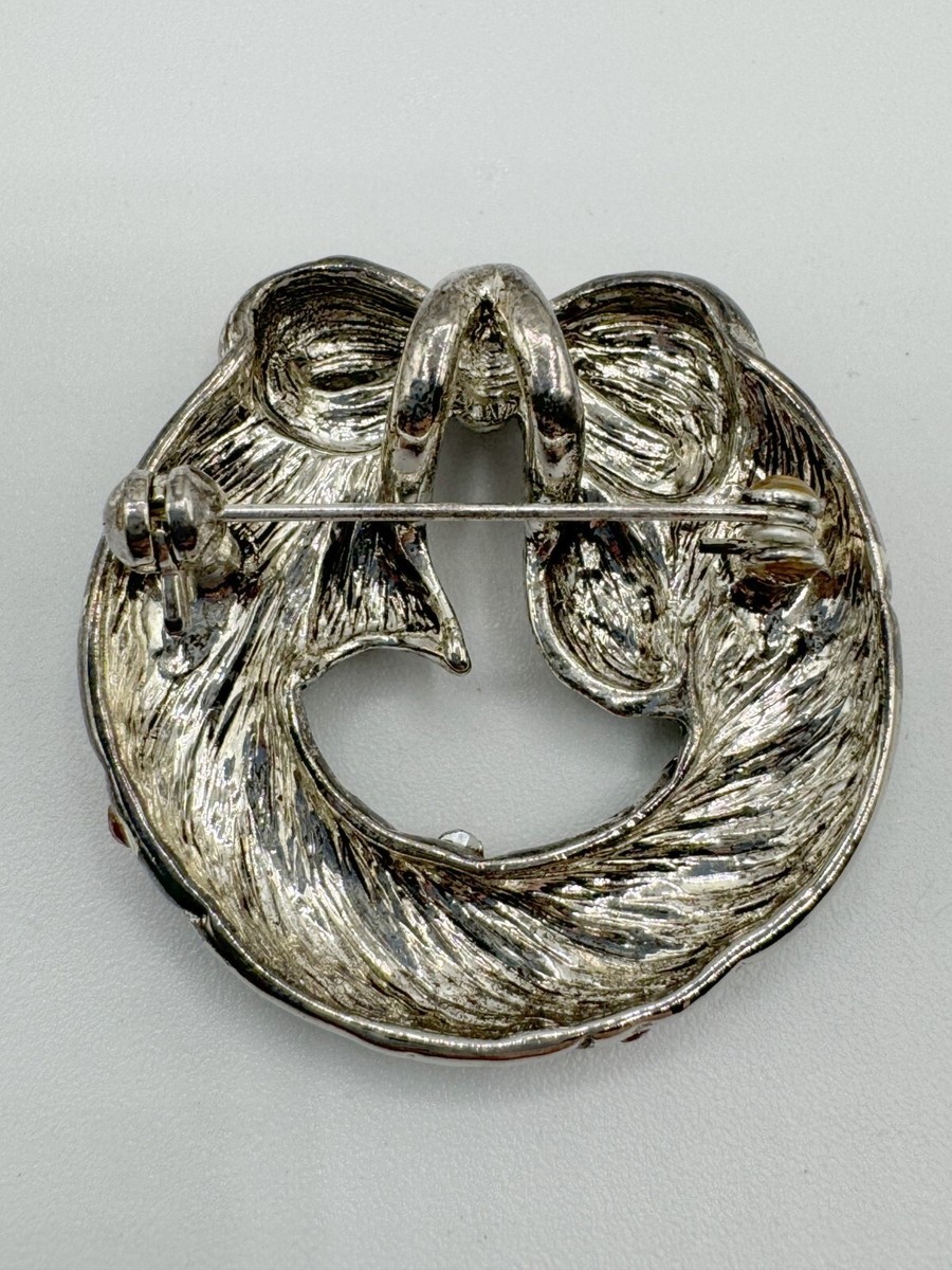 A5-5526 VINTAGE BROOCH SILVER PIN 1.6 A5-5526 VINTAGE BROOCH SILVER PIN 1.6