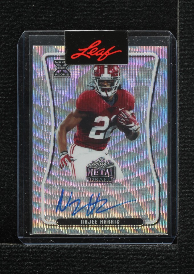 2020 Leaf Metal Draft Najee Harris #BA-NH1 - 1 of 2