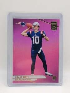2024 Panini Donruss Elite - Rookies Pink #185 Drake Maye (RC)