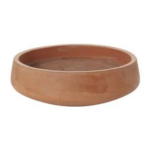 Round Terracotta Orange Bowl Planter Pot for Plants and Home Decor Style 135