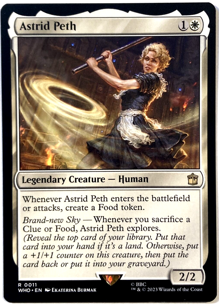 【Extended Art Foil】MTG Astrid Peth　x4 MTG Astrid Peth Universes Beyond: Doctor Who 11 NM | eBay