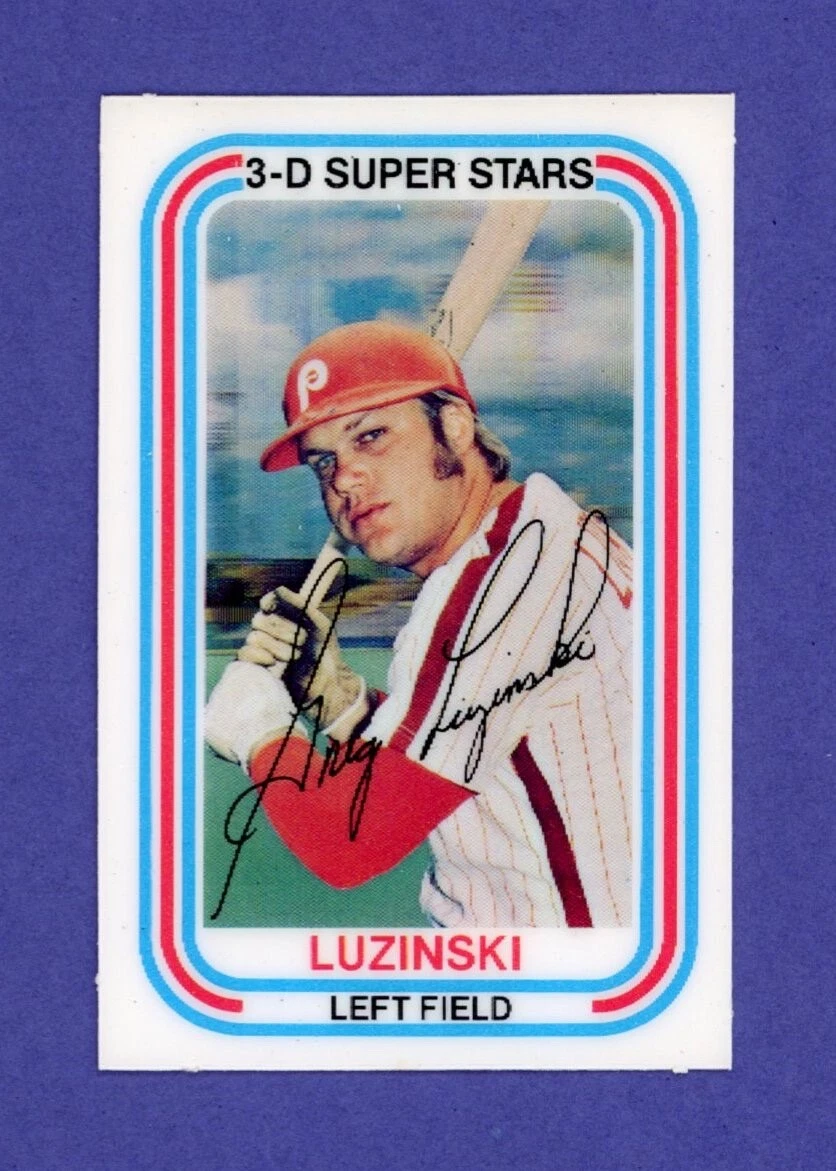 1976 Kelloggs 3-D Super Stars #18 GREG LUZINSKI - Phillies - Free Shipping