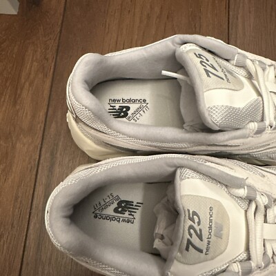 Size 10 - New Balance 725 White Grey Matter - ML725UF | eBay