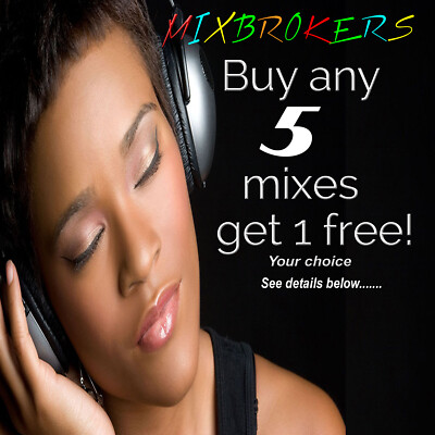 DJ White Rock ( BUY 5 MIXES GET 1 FREE Package deal ) 