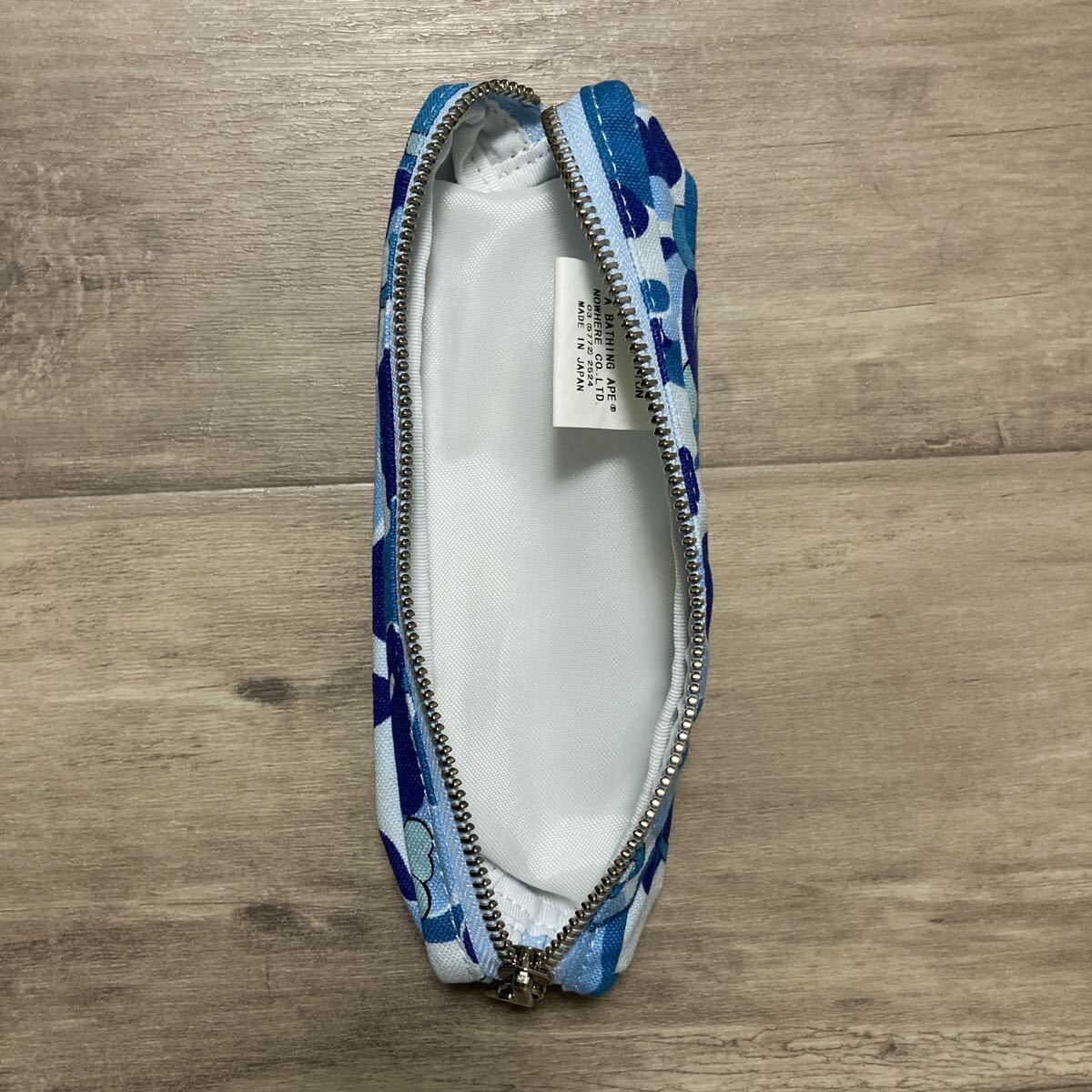 BAPE x KAWS ペンケース BAPE × kaws bendy ABC camo blue pen case pouch a bathing ape