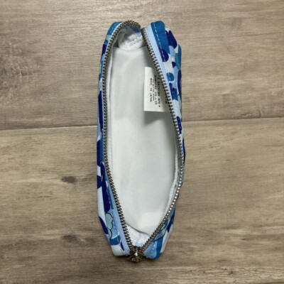 BAPE × kaws bendy ABC camo blue pen case pouch a bathing ape | eBay