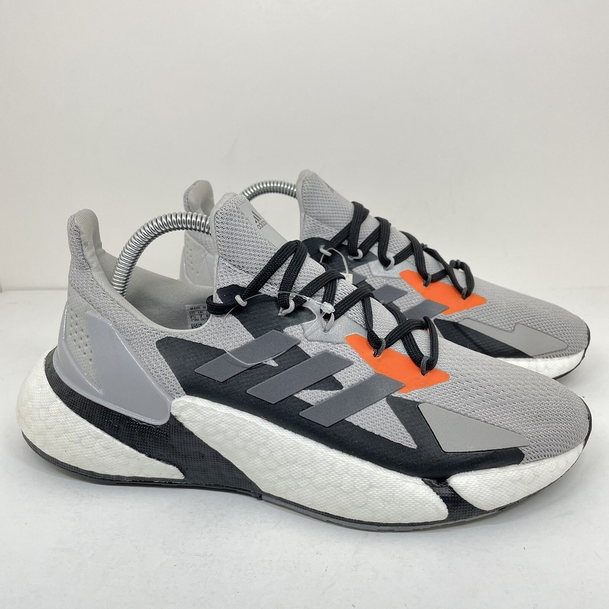 adidas X9000l4 Boost Core Grey Running Shoes FW8414 Size Men's