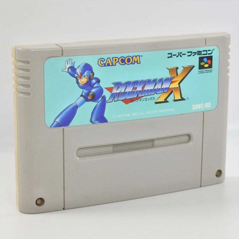 Super Famicom ROCKMAN X Megaman Nintendo Capcom Cartridge Only sfc - Image 2 of 2