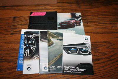 2020 BMW X4 owners manual with case Bmw712 | eBay
