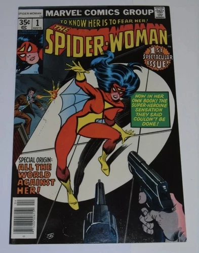 Spider-Woman 1 Unread High Grade Marvel Comics Bronze Age