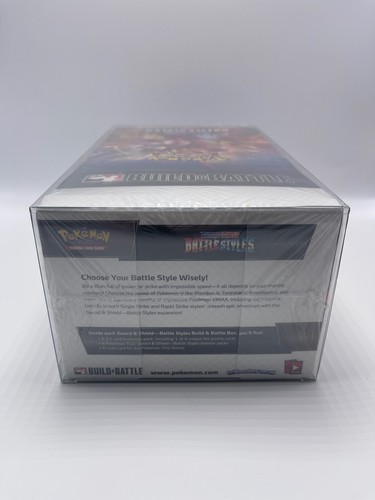 SCRATCH & UV RESISTANT 0.50mm Box Protector For Pokemon Build & Battle Cases - Picture 5 of 9