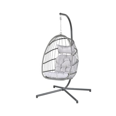 Hanging Egg Chair, Economo Home, Stylish Outdoor Seating, Easy to Love