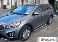 Laufbretter FüR KIA Sportage 2016-2021 4X4 Seitenschritte Alu Silber Schwarz