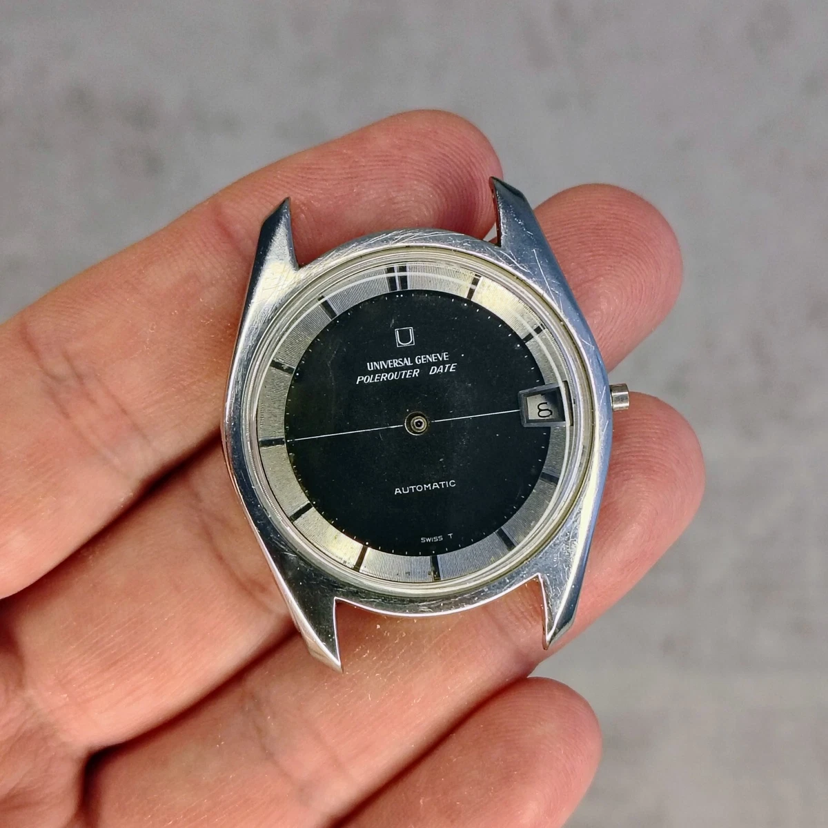 UNIVERSAL GENEVE POLEROUTER QUARTZ 腕時計 【公式通販】