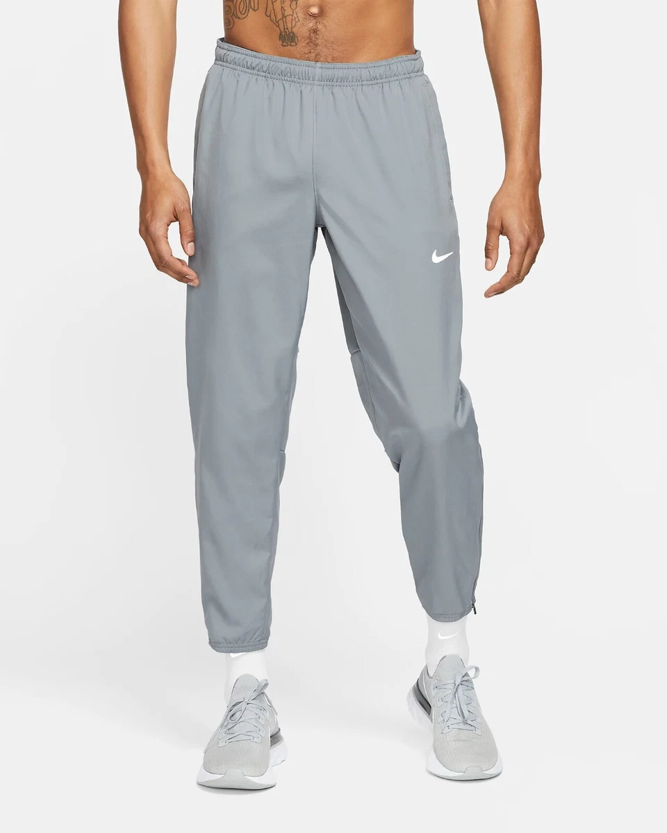 nike dri fit challenger men s woven running pants Smoke Grey L eBay