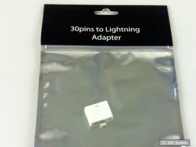 eSTUFF ES2097 Adapter for Apple 30-pin iPhone Ipad to Lightning 8-pin MD823ZM/A