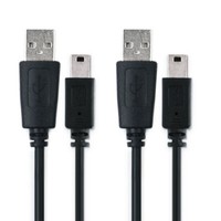 2X USB Kabel FüR Garmin Streetpilot C310 Ladekabel 1A Schwarz