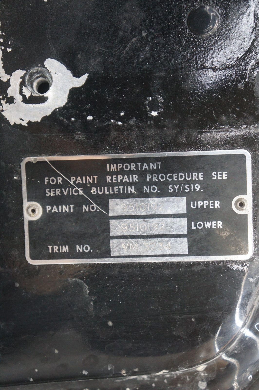 Front Hood Bonnet Panel Black OEM Rolls Royce Silver Shadow 1973