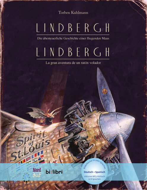 Thumbnail - Torben Kuhlmann Lindbergh. Kinderbuch Deutsch-spanisch Mit M ...