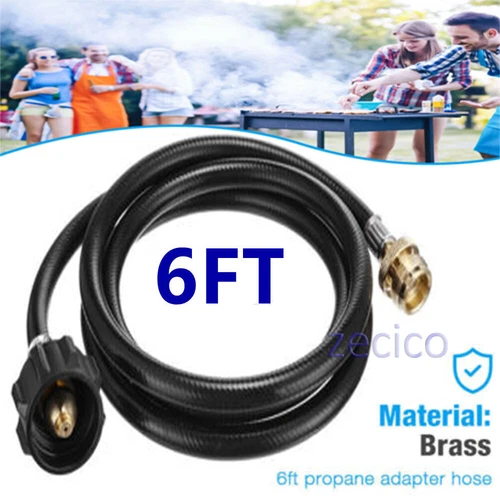 Propan Adapter Schlauch LP Tank 1lb auf 20lb Konverter QCC1 für Mr. Heater Big Buddy - Bild 18 von 39
