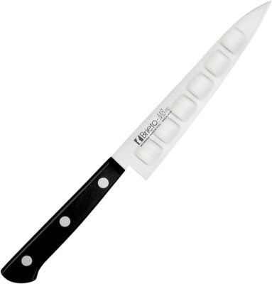 Kataoka Brieto M8pro petty knife 150 mm M807 Black plywood dimple blade