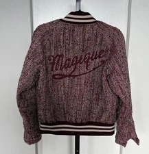 Scotch & Soda Magique Tweed Bomber Jacket M