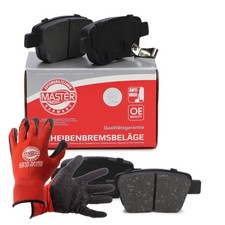 Bremsbeläge+Handschuhe hinten für TOYOTA ALPHARD, VELLFIRE, AVENSIS, COROLLA