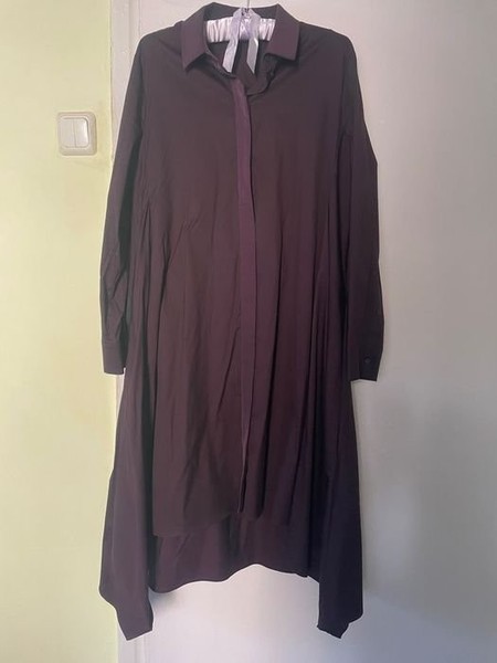 Women COS Dress Purple Cotton 40
