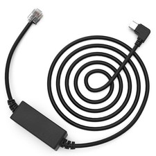 Pinkind Radar Detector Cable, USB-C to 12V RJ-11 Power Cord 3.3 feet