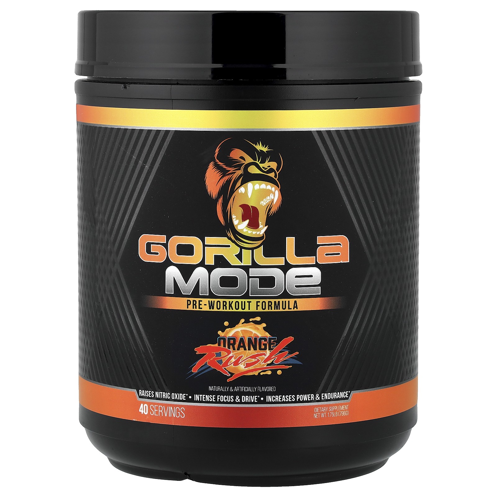 Mode Pre-Workout Formula Orange Rush 175 lb 796 g 12190₽